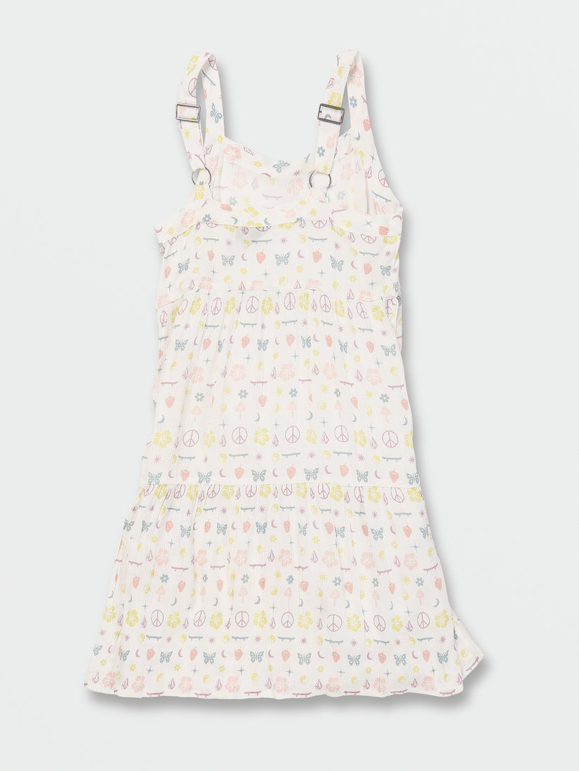 Girls Stickerbook Dress - Star White (R1322302_SWH) [4]