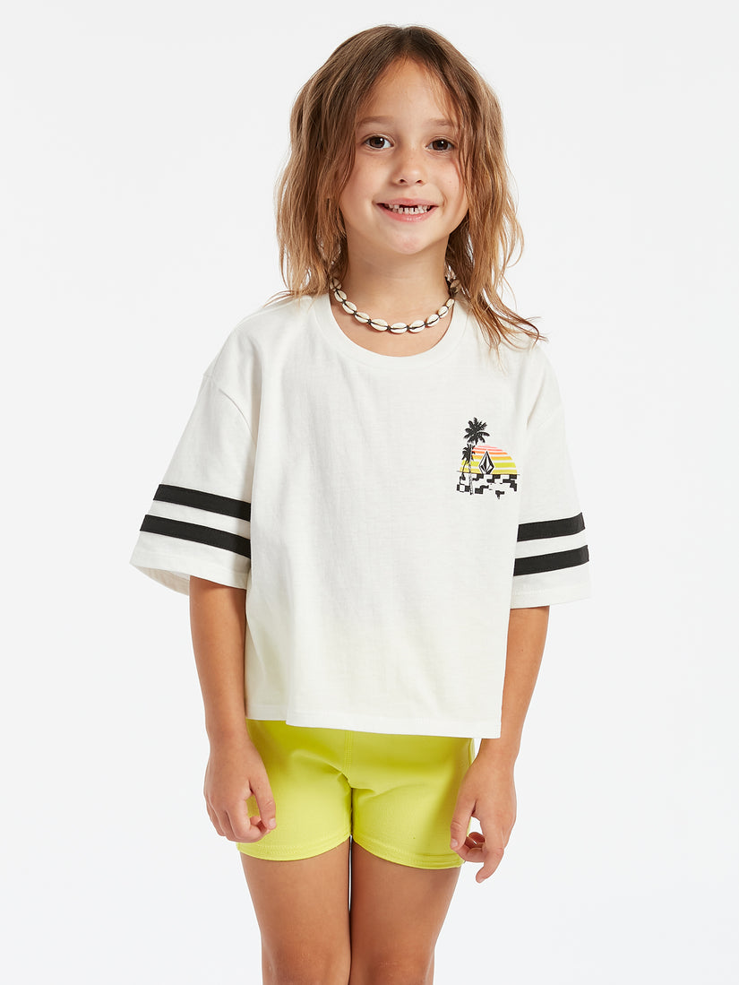 Girls Truly Stoked Tee - Star White (R3522201_SWH) [2]