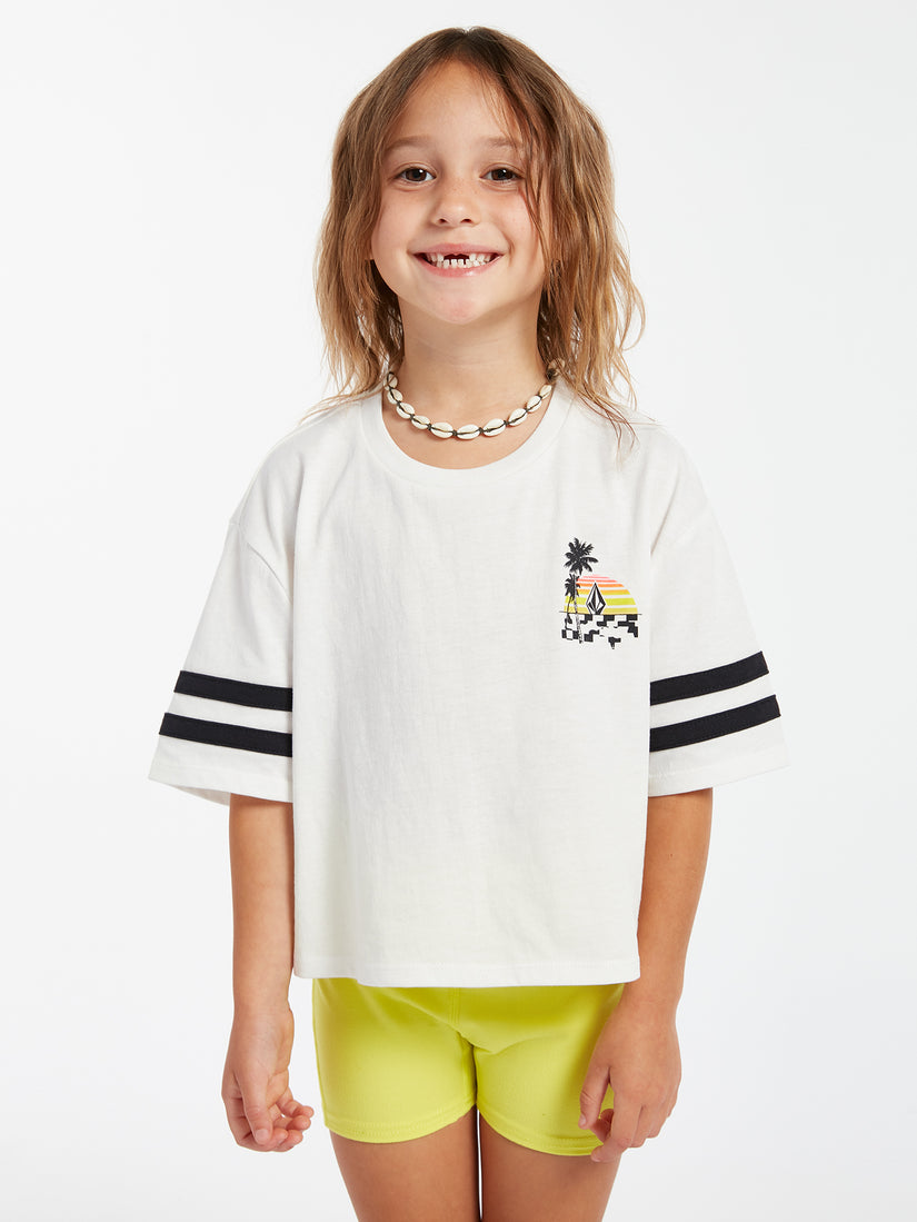 Girls Truly Stoked Tee - Star White (R3522201_SWH) [4]