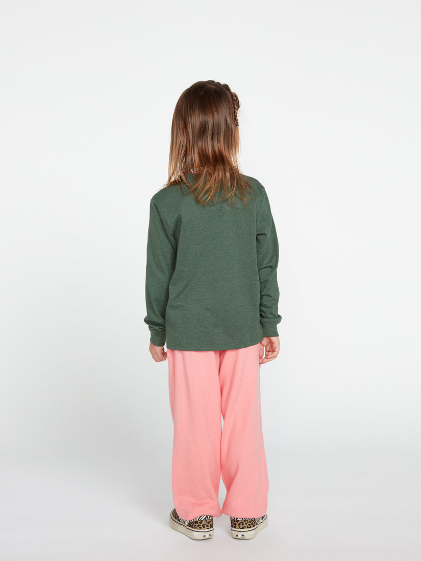 Girls Made From Stoke Long Sleeve Tee - Dark Pine (R3632200_DPN) [B]