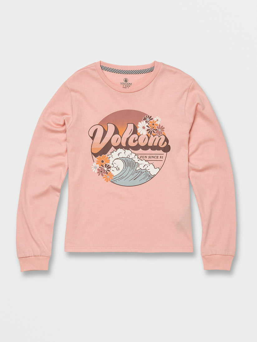 Girls Made From Stoke Long Sleeve Tee - Hazey Pink (R3642200_HZP) [4]