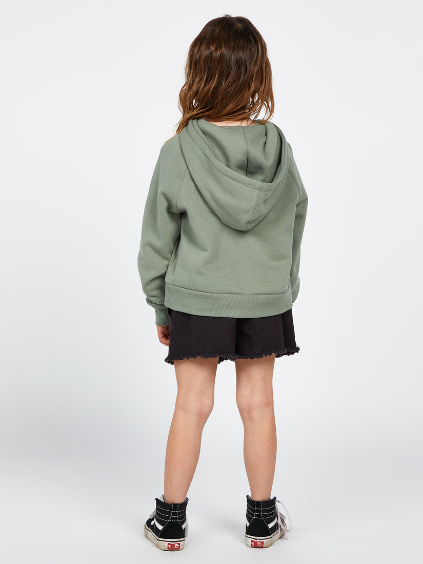 Girls Truly Stokin Hoodie - Light Army (R4112200_LAR) [3]