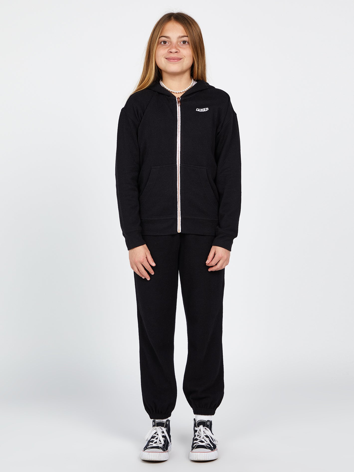 Girls Lived Lounge Zip Up Hoodie