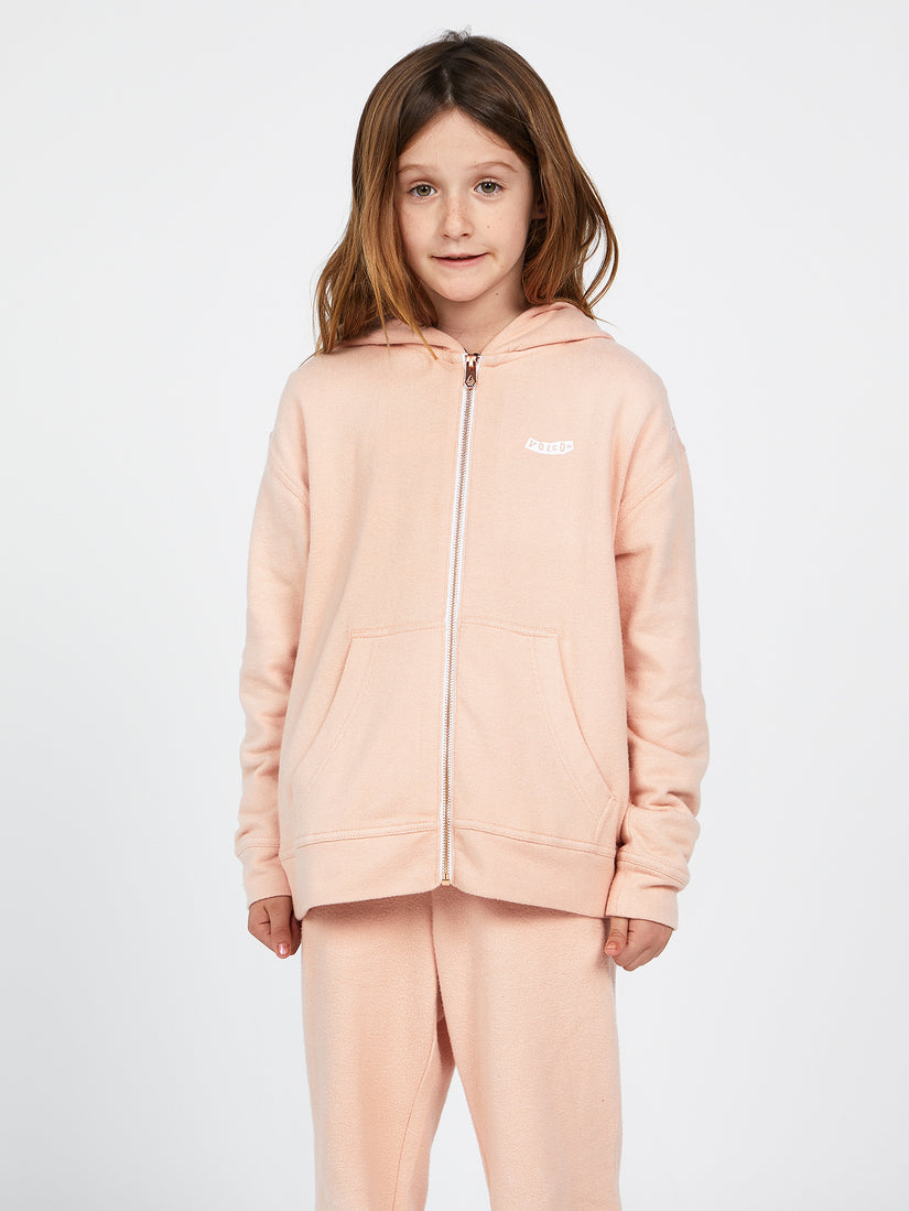 Girls Lived In Lounge Zip Up Hoodie - Hazey Pink (R4812102_HZP) [1]