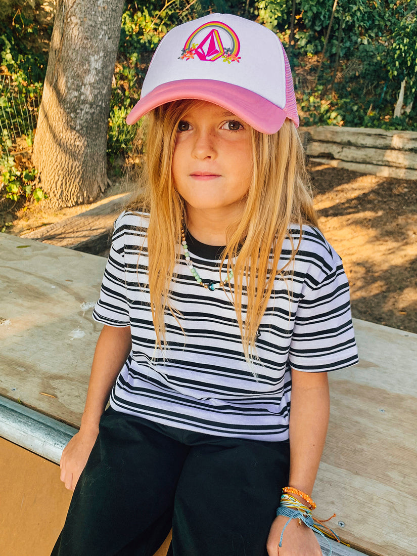 Girls Hey Slims Hat - Coral Haze