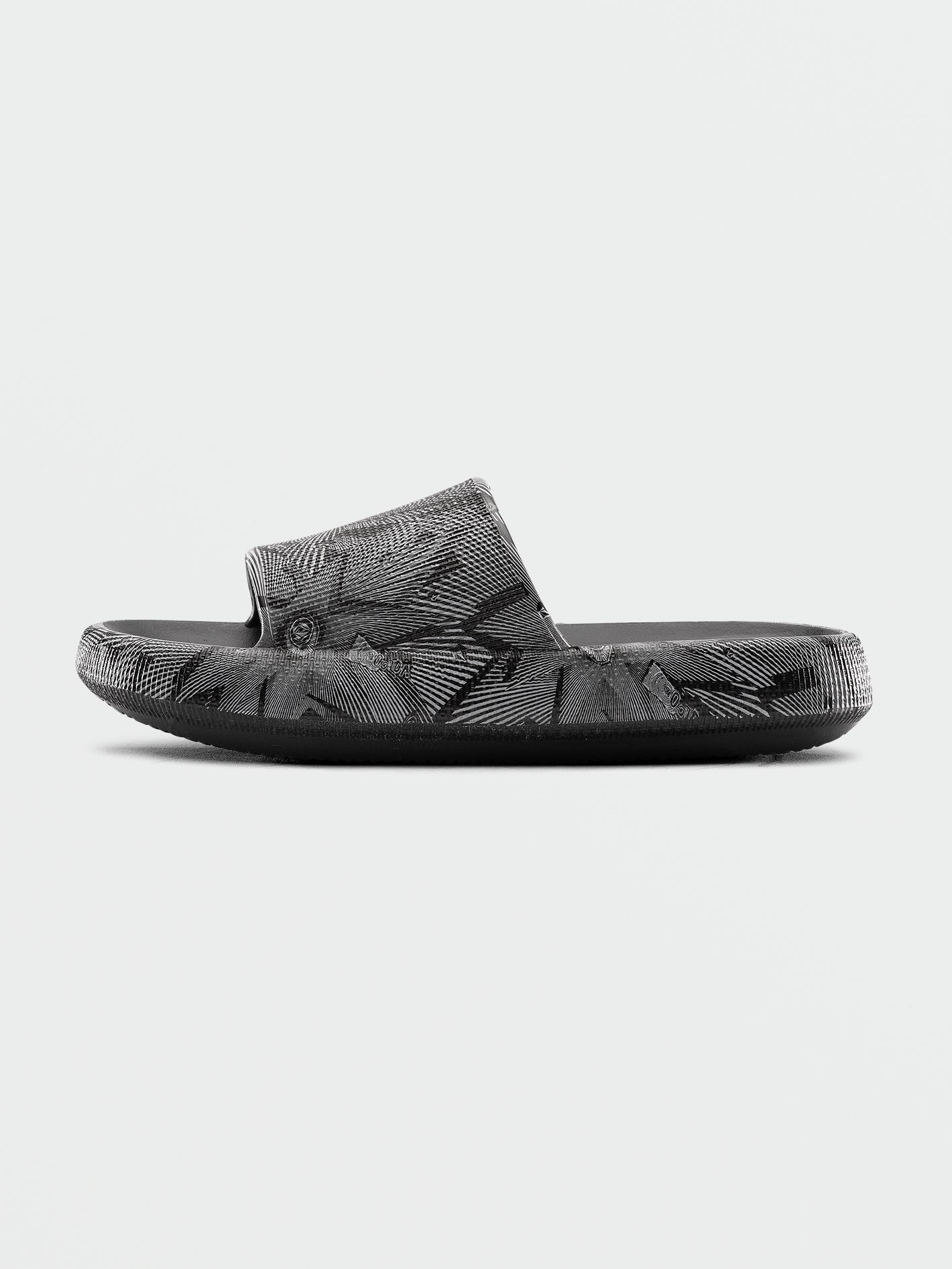 Mens Stoney Cloud Slide Sandals - Black White