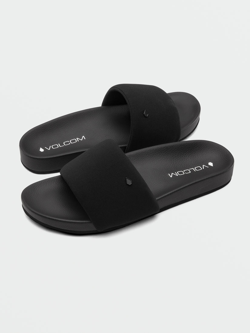 VOLCOM COOL SLIDE - BLACK OUT (W0812300_BKO) [F]