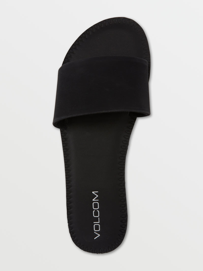 Simple Slide Sandals - Black Out