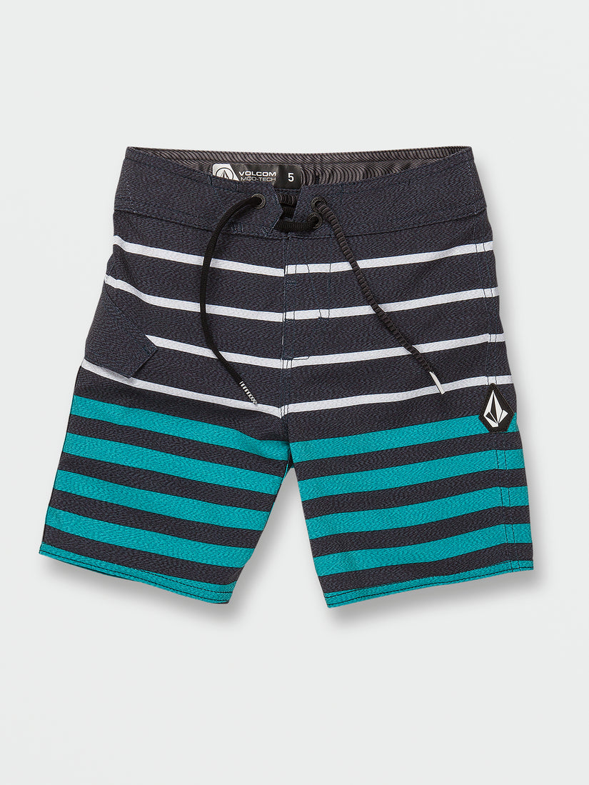 Little Boys Quarta Static Mod Trunks - Black (Y0812332_BLK) [F]