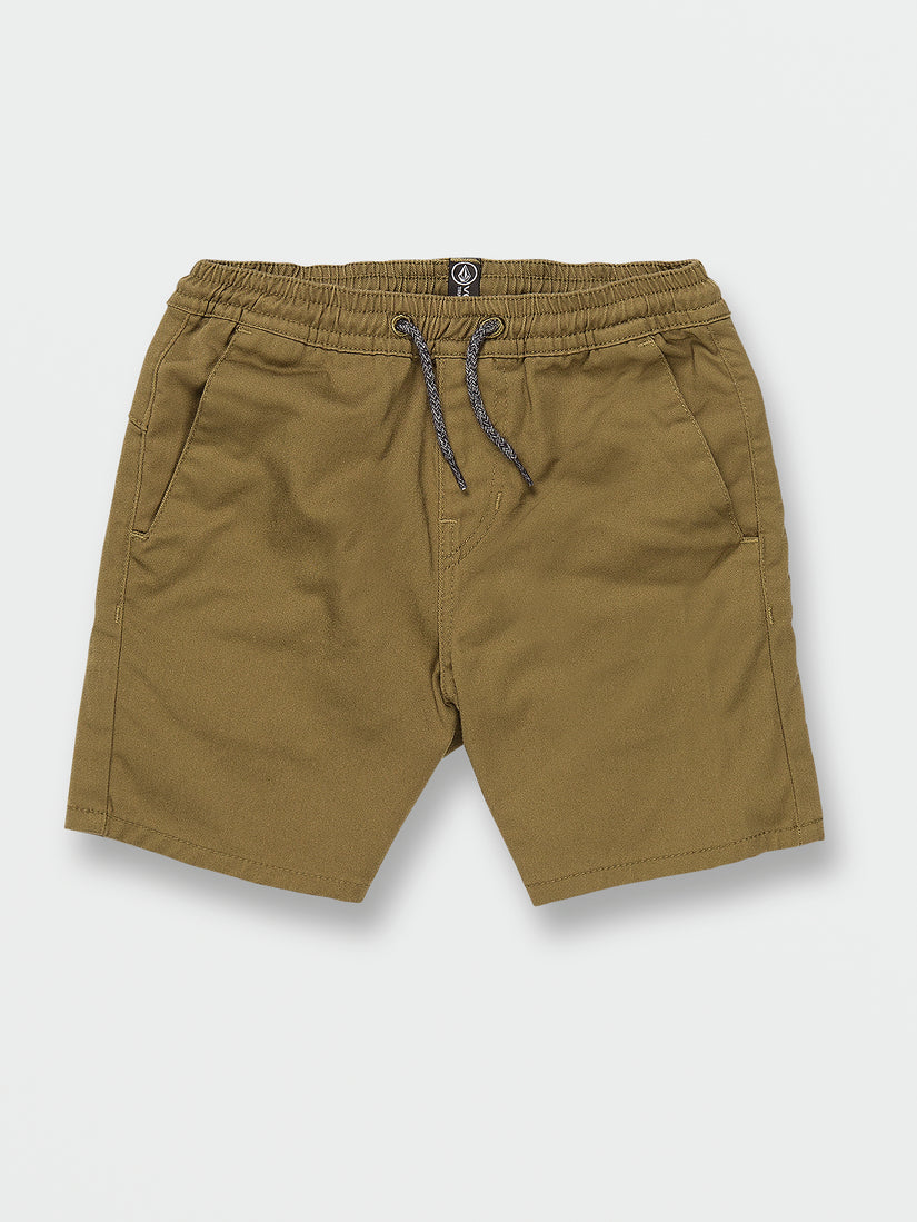 Little Boys Frickin Elastic Shorts - Old Mill (Y1012304_OLM) [F]