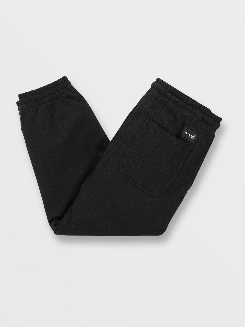 Little Boys Black Friday Fleece Pants - Black (Y1242202_BLK) [B]