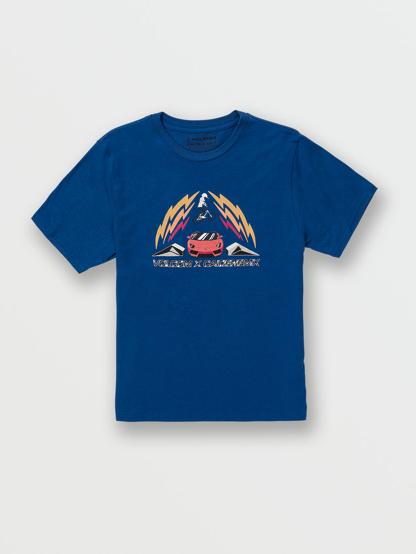 Little Boys Sender Short Sleeve Tee - Royal (Y3542234_ROY) [F]