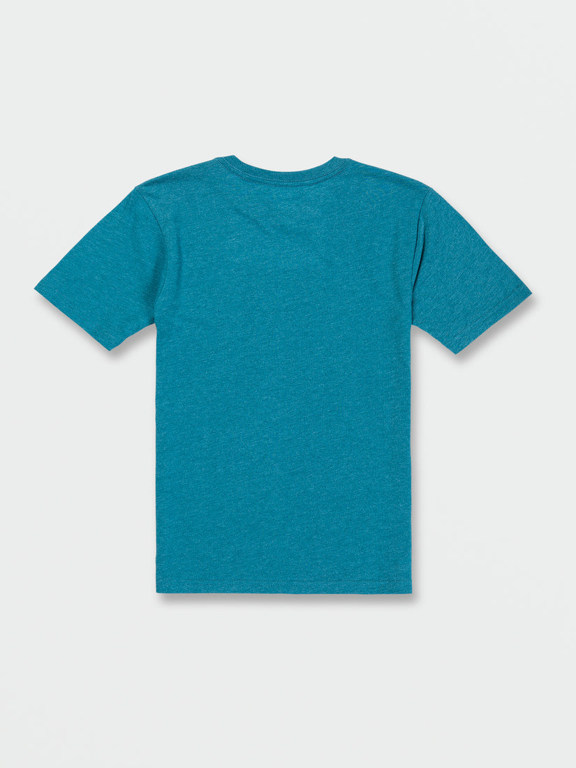 Little Boys Correlator Short Sleeve Tee - Ocean Teal Heather (Y5722303_OTH) [B]